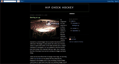 Desktop Screenshot of hipcheckhockey.blogspot.com