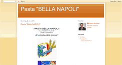 Desktop Screenshot of pastabellanapoli.blogspot.com