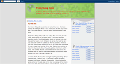 Desktop Screenshot of everythingcubs.blogspot.com