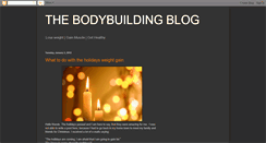 Desktop Screenshot of musclegainsblog.blogspot.com