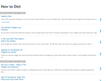 Tablet Screenshot of howdiet.blogspot.com