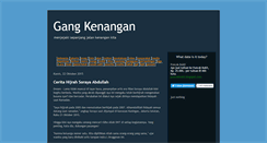 Desktop Screenshot of gangkenangan.blogspot.com