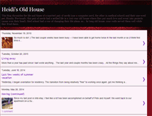 Tablet Screenshot of heidisoldhouse.blogspot.com