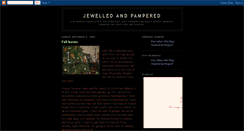 Desktop Screenshot of jewelledandpampered.blogspot.com