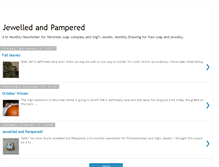 Tablet Screenshot of jewelledandpampered.blogspot.com