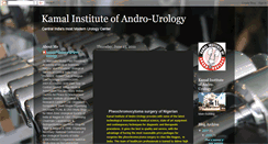 Desktop Screenshot of kamalinstituteofandro-urology.blogspot.com