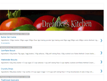 Tablet Screenshot of dreamer71kitchen.blogspot.com