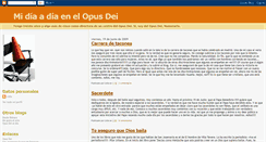 Desktop Screenshot of directoraopusdei.blogspot.com