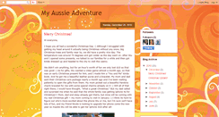 Desktop Screenshot of myaussieadventure2010.blogspot.com