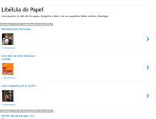 Tablet Screenshot of libeluladepapel.blogspot.com