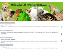 Tablet Screenshot of mismascotasymas.blogspot.com