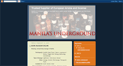 Desktop Screenshot of manilasunderground.blogspot.com