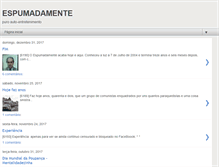 Tablet Screenshot of espumadamente.blogspot.com