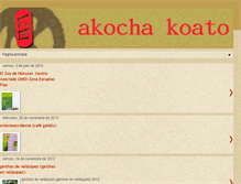 Tablet Screenshot of akochakoato.blogspot.com