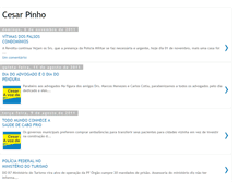 Tablet Screenshot of blogdocesarpinho.blogspot.com