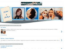 Tablet Screenshot of belleza-salud.blogspot.com