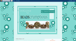 Desktop Screenshot of beadscrumptious.blogspot.com