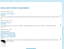 Tablet Screenshot of documentwritershyderabad.blogspot.com