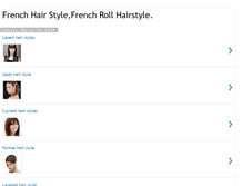 Tablet Screenshot of frenchhairstyle.blogspot.com