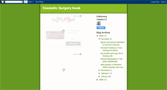 Desktop Screenshot of cosmetic-surgery-book.blogspot.com