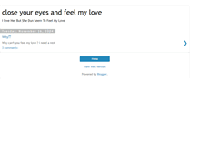 Tablet Screenshot of feel-the-love.blogspot.com