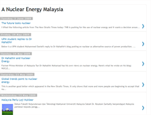 Tablet Screenshot of anuclearmalaysia.blogspot.com