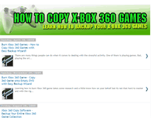 Tablet Screenshot of howtocopyxbox360games.blogspot.com