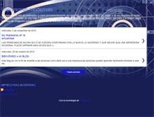 Tablet Screenshot of impresorasmodernas.blogspot.com