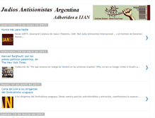 Tablet Screenshot of judiosantisionistasargentina.blogspot.com