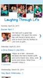 Mobile Screenshot of laughing-through-life.blogspot.com