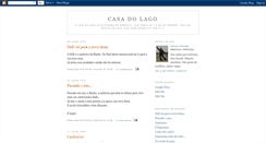 Desktop Screenshot of casadolago.blogspot.com
