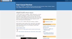 Desktop Screenshot of fastcasualreview.blogspot.com