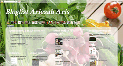 Desktop Screenshot of menuarizah.blogspot.com