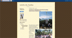 Desktop Screenshot of isabelacitybasilan.blogspot.com