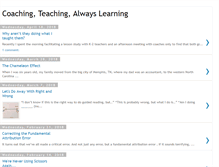 Tablet Screenshot of coachingteachingalwayslearning.blogspot.com