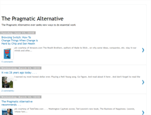 Tablet Screenshot of pragmaticalternative.blogspot.com