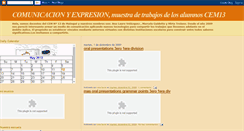 Desktop Screenshot of cem13expocomunicyexpresion.blogspot.com