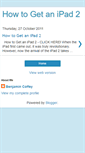 Mobile Screenshot of howtogetanipad2.blogspot.com