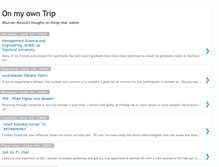 Tablet Screenshot of myowntrip.blogspot.com