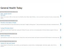 Tablet Screenshot of behealthynfit.blogspot.com