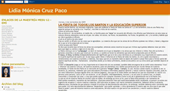 Desktop Screenshot of monicacruzpaco.blogspot.com