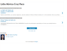 Tablet Screenshot of monicacruzpaco.blogspot.com