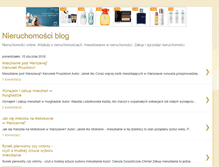 Tablet Screenshot of nieruchomosciblog.blogspot.com