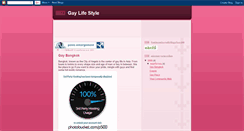 Desktop Screenshot of bangkok-gay-guide.blogspot.com