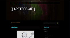 Desktop Screenshot of apetece-me--algo.blogspot.com