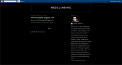 Desktop Screenshot of mbdclimbing.blogspot.com