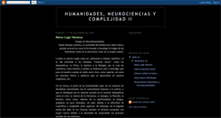 Desktop Screenshot of neurohumanidades2.blogspot.com