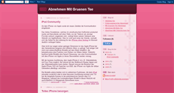 Desktop Screenshot of abnehmen-mit-gruenen-tee.blogspot.com