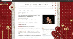 Desktop Screenshot of kresserfam.blogspot.com