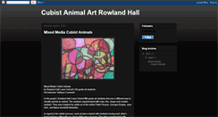 Desktop Screenshot of cubistanimalart.blogspot.com